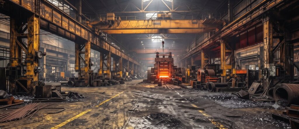 Industrial facility interior served by Spartan Scanning